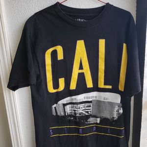 Black staples center tshirt